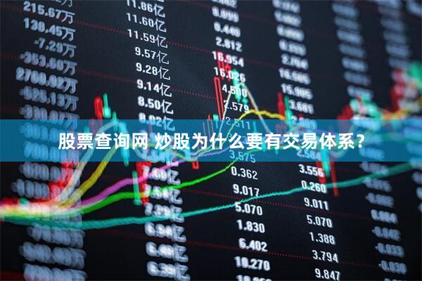 股票查询网 炒股为什么要有交易体系？