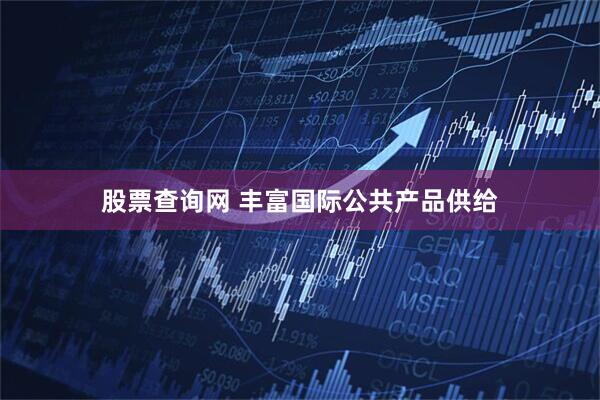 股票查询网 丰富国际公共产品供给