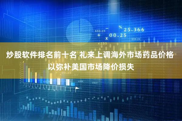 炒股软件排名前十名 礼来上调海外市场药品价格 以弥补美国市场降价损失